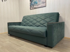 Диван Престиж-15 (НПБ+МДФ) велюр Sensey bottle green в Озерске - ozersk.mebel24.online | фото 3