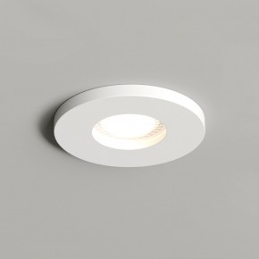 DK2036-WH Встраиваемый светильник влагозащ., IP 44, до 15 Вт, GU10, LED, белый, алюминий в Озерске - ozersk.mebel24.online | фото 1