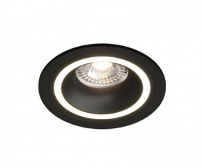 DK2060-BK Встраиваемый светильник IP 20, до 15 Вт, GU10, LED, черный, алюминий в Озерске - ozersk.mebel24.online | фото 1