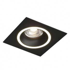 DK2061-BK Встраиваемый светильник IP 20, до 15 Вт, GU10, LED, черный, алюминий в Озерске - ozersk.mebel24.online | фото 1