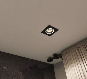 DK2061-BK Встраиваемый светильник IP 20, до 15 Вт, GU10, LED, черный, алюминий в Озерске - ozersk.mebel24.online | фото 4
