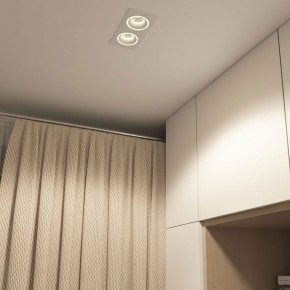 DK2062-WH Встраиваемый светильник, IP 20, до 15 Вт, GU10, LED, белый, алюминий в Озерске - ozersk.mebel24.online | фото 5
