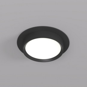 DK2090-BK Встраиваемый светильник FLAT, IP 20, до 15 Вт, GX53, LED, черный, алюминий в Озерске - ozersk.mebel24.online | фото