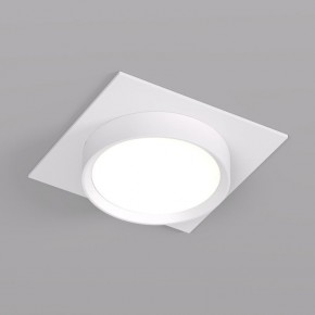 DK2091-WH Встраиваемый светильник FLAT, IP 20, до 15 Вт, GX53, LED, белый, алюминий в Озерске - ozersk.mebel24.online | фото 3