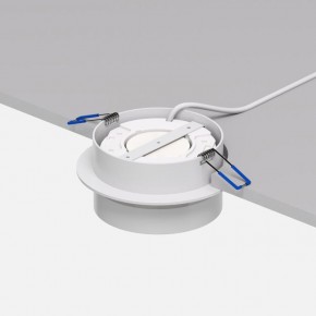 DK2100-WH Встраиваемый светильник NIKO, IP 20, до 15 Вт, GX53, LED, белый, акрил, алюминий в Озерске - ozersk.mebel24.online | фото 4