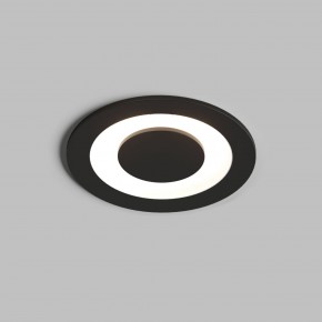 DK2500-BK Встраиваемый светильник, IP 20, 5 Вт, LED 3000, черный, алюминий в Озерске - ozersk.mebel24.online | фото 1