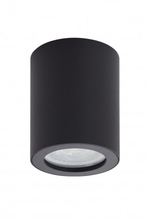DK3007-BK Накладной светильник влагозащ., IP 44, 15 Вт, GU10, черный, алюминий в Озерске - ozersk.mebel24.online | фото 1