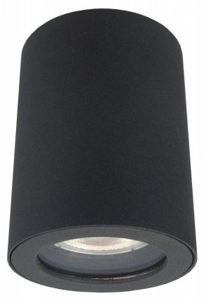 DK3007-BK Накладной светильник влагозащ., IP 44, 15 Вт, GU10, черный, алюминий в Озерске - ozersk.mebel24.online | фото 2