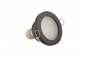 DK3012-BK Встраиваемый светильник влагозащ., IP 44, 50 Вт, GU10, черный, алюминий в Озерске - ozersk.mebel24.online | фото 4