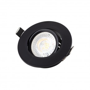 DK3020-BK Встраиваемый светильник, IP 20, 10 Вт, GU5.3, LED, черный, пластик в Озерске - ozersk.mebel24.online | фото 2