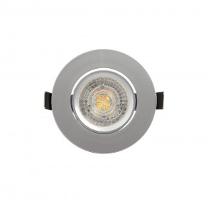 DK3020-CM Встраиваемый светильник, IP 20, 10 Вт, GU5.3, LED, серый, пластик в Озерске - ozersk.mebel24.online | фото 1