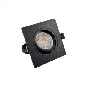 DK3021-BK Встраиваемый светильник, IP 20, 10 Вт, GU5.3, LED, черный, пластик в Озерске - ozersk.mebel24.online | фото 2