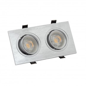 DK3022-CM Встраиваемый светильник, IP 20, 10 Вт, GU5.3, LED, серый, пластик в Озерске - ozersk.mebel24.online | фото 1