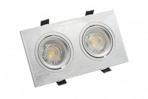 DK3022-CM Встраиваемый светильник, IP 20, 10 Вт, GU5.3, LED, серый, пластик в Озерске - ozersk.mebel24.online | фото 3