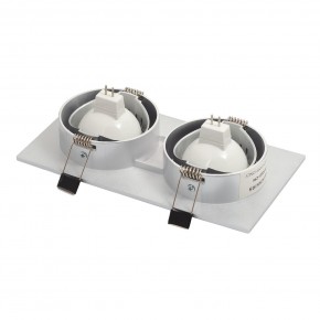 DK3022-CM Встраиваемый светильник, IP 20, 10 Вт, GU5.3, LED, серый, пластик в Озерске - ozersk.mebel24.online | фото 4