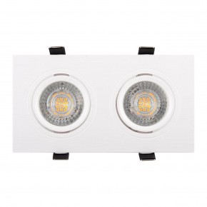 DK3022-WH Встраиваемый светильник, IP 20, 10 Вт, GU5.3, LED, белый, пластик в Озерске - ozersk.mebel24.online | фото 2