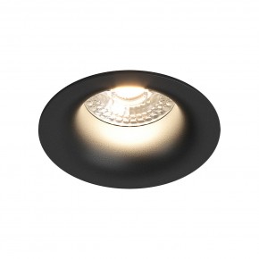 DK3024-BK Встраиваемый светильник, IP 20, 10 Вт, GU5.3, LED, черный, пластик в Озерске - ozersk.mebel24.online | фото 1