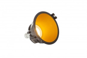 DK3026-BG Встраиваемый светильник, IP 20, 10 Вт, GU5.3, LED, черный/золотой, пластик в Озерске - ozersk.mebel24.online | фото 3