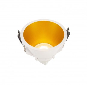 DK3026-WG Встраиваемый светильник, IP 20, 10 Вт, GU5.3, LED, белый/золотой, пластик в Озерске - ozersk.mebel24.online | фото 3