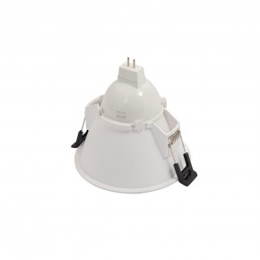 DK3026-WH Встраиваемый светильник, IP 20, 10 Вт, GU5.3, LED, белый, пластик в Озерске - ozersk.mebel24.online | фото 3