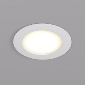 DK3046-WH Встраиваемый светильник, IP 20, 5Вт, LED, белый, пластик в Озерске - ozersk.mebel24.online | фото 1
