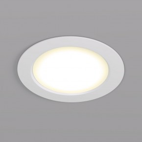 DK3048-WH Встраиваемый светильник, IP 20, 7Вт, LED, белый, пластик в Озерске - ozersk.mebel24.online | фото 1