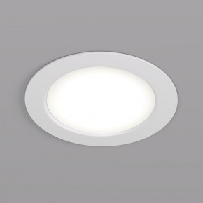 DK3049-WH Встраиваемый светильник, IP 20, 7Вт, LED, белый, пластик в Озерске - ozersk.mebel24.online | фото 1