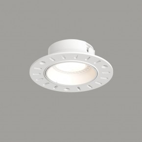 DK3055-WH Встраиваемый светильник, IP 20, 10 Вт, GU5.3, LED, белый, пластик в Озерске - ozersk.mebel24.online | фото 1