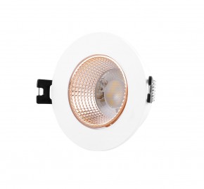 DK3061-WBR Встраиваемый светильник, IP 20, 10 Вт, GU5.3, LED, белый/бронзовый, пластик в Озерске - ozersk.mebel24.online | фото 1