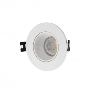 DK3061-WH Встраиваемый светильник, IP 20, 10 Вт, GU5.3, LED, белый/белый, пластик в Озерске - ozersk.mebel24.online | фото 1
