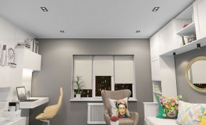 DK3072-BK+WH Встраиваемый светильник, IP 20, 10 Вт, GU5.3, LED, черный/белый, пластик в Озерске - ozersk.mebel24.online | фото 3