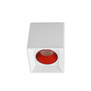 DK3080-WH+RD Светильник накладной IP 20, 10 Вт, GU5.3, LED, белый/красный, пластик в Озерске - ozersk.mebel24.online | фото 1