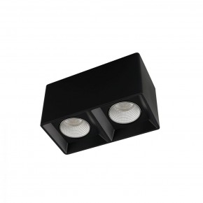 DK3085-BK+CH Светильник накладной IP 20, 10 Вт, GU5.3, LED, черный/хром, пластик в Озерске - ozersk.mebel24.online | фото 1