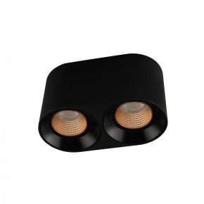 DK3096-BK+BR Светильник накладной IP 20, 10 Вт, GU5.3, LED, черный/бронзовый, пластик в Озерске - ozersk.mebel24.online | фото