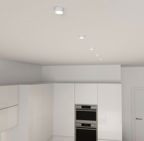 DK3120-WH Встраиваемый светильник, IP20, до 15 Вт, LED, GU5,3, белый, пластик в Озерске - ozersk.mebel24.online | фото 5