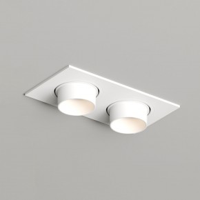 DK3122-WH Встраиваемый светильник, IP20, до 15 Вт, LED, GU5,3, белый, пластик в Озерске - ozersk.mebel24.online | фото 1