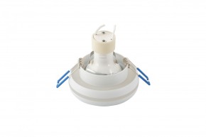 DK4031-WH Встраиваемый светильник, IP 20, 10 Вт, GU10, белый, алюминий/пластик в Озерске - ozersk.mebel24.online | фото 1
