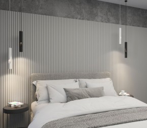 DK4045-BK Подвесной светильник, с декоративным вырезом, IP 20, до 15 Вт, LED, GU10, черный, алюминий в Озерске - ozersk.mebel24.online | фото 4