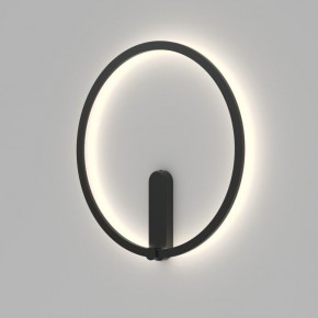 DK5035-BK Бра ROUND со светодиодом, IP20, 24W, 3000/4000/6500K, черный, алюминий в Озерске - ozersk.mebel24.online | фото