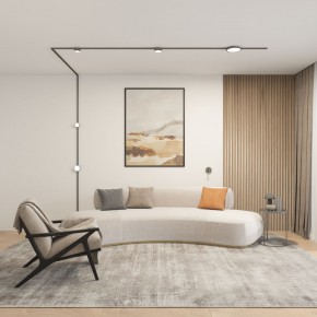 DK5072-DN Бра SHINE WALL со светодиодом, D104*H68, IP20, 3000К, 3W, RA?90, темный никель, алюминий в Озерске - ozersk.mebel24.online | фото 5