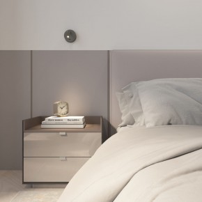 DK5072-DN Бра SHINE WALL со светодиодом, D104*H68, IP20, 3000К, 3W, RA?90, темный никель, алюминий в Озерске - ozersk.mebel24.online | фото 9