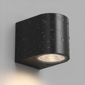 DK9790-BK Настенный уличный светильник NARVIK, IP44, GU10 LED, до 15 Вт, черный, алюминий в Озерске - ozersk.mebel24.online | фото 3