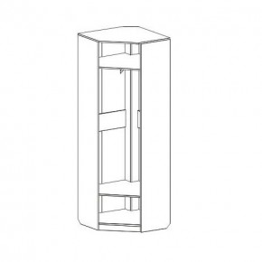 ЭЛАНА Прихожая (модульная) Дуб сонома в Озерске - ozersk.mebel24.online | фото 5