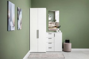 ЭЙР прихожая (модульная) Белый Шагрень в Озерске - ozersk.mebel24.online | фото 26