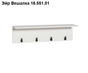 ЭЙР прихожая (модульная) Белый Шагрень в Озерске - ozersk.mebel24.online | фото 4