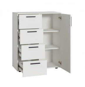 ЭЙР прихожая (модульная) Белый Шагрень в Озерске - ozersk.mebel24.online | фото 9