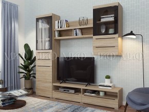 ЭКОЛЬ Гостиная Вариант №3 МДФ (Дуб сонома) в Озерске - ozersk.mebel24.online | фото