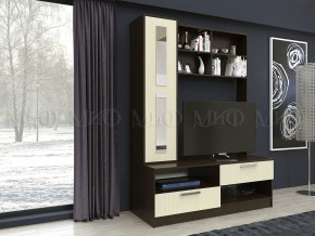 Гостиная Фиеста центр (Дуб Беленый/Венге) в Озерске - ozersk.mebel24.online | фото 3