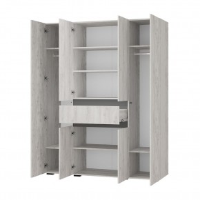 Гостиная Мрия (модульная) Бетон пайн светлый/Графит в Озерске - ozersk.mebel24.online | фото 16