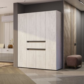 Гостиная Мрия (модульная) Бетон пайн светлый/Графит в Озерске - ozersk.mebel24.online | фото 18